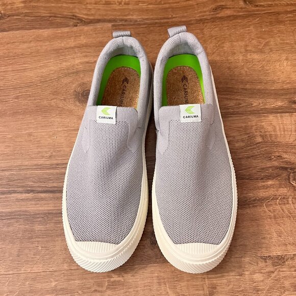 Cariuma Grey Knit Slip On Sneaker Sz M 10.5/ W 12 - Picture 2 of 12